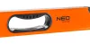 NEO TOOLS Vízmérték, alumínium, 2 fogantyú, 3 libella, mágneses, mart talp, 80cm 25 év garanciával 71-113