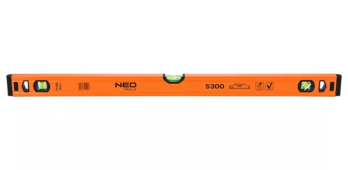 NEO TOOLS Vízmérték, alu, 3 libellás, S 300, 80cm 71-133