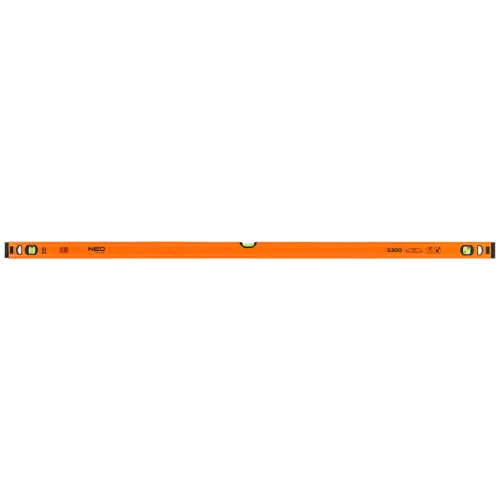 NEO TOOLS Alumínium vízmérték S 300, 3 libellás, 150 cm 71-136