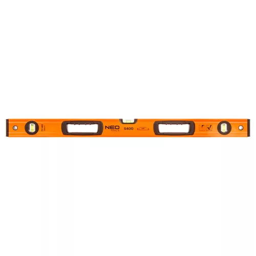 NEO TOOLS Vízmérték, alu, 3 libella, 1 fogantyú, S 400, 80cm 71-143