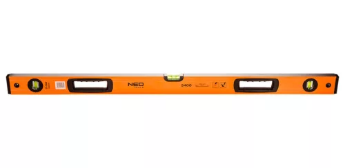 NEO TOOLS Vízmérték, alu, 3 libella, 1 fogantyú, S 400, 100cm 71-144