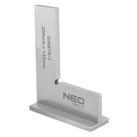   NEO TOOLS Precíziós talpas derékszög, DIN875/2, 200x130mm 72-033