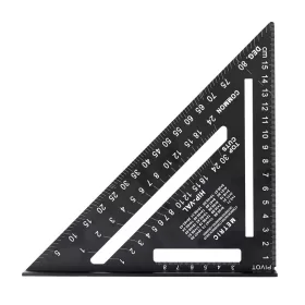   NEO TOOLS Talpas derékszög, alumínium, 45 fokos szárral, mérőskálával, 183mm 72-102