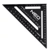 NEO TOOLS Talpas derékszög, alumínium, 45 fokos szárral, mérőskálával, 183mm 72-102