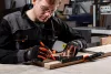 NEO TOOLS Talpas derékszög, alumínium, kiegészítő vonalzóval, 45 fokos szárral, mérőskálával, 185mm 72-105