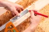 NEO TOOLS Profi szögmérő, derékszög és vonalzó, rozsdamentes-alu 30cm 72-125