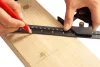NEO TOOLS Profi szögmérő, derékszög és vonalzó, festett-alu 30cm 72-127