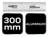 NEO TOOLS Derékszög 300mm aluminium 72-145