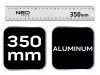NEO TOOLS Derékszög 350mm aluminium 72-146