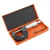 NEO TOOLS Mikrométer, műanyag tokban, 0-25mm 75-020