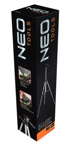 NEO TOOLS Háromlábú állvány lézeres szintezőhöz 150cm 1/4" 75-110