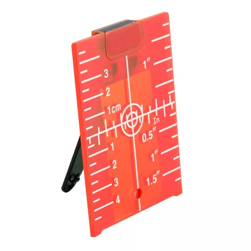 NEO TOOLS Lézer céltábla szintezőkhöz, piros 75-130