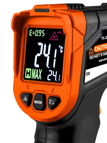 NEO TOOLS Infra hőmérő, 50-880 C, folyadék, levegő, test 75-276