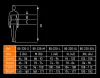 NEO TOOLS Női munkanadrág, 65% pamut, 35% polyester, 245 g/m2, S 80-220-S