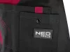 NEO TOOLS Női kantáros munkanadrág, 65% pamut, 35% polyester, 245 g/m2, M 80-240-M