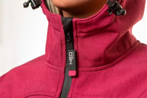 NEO TOOLS Női Softshell, Víz- és szélálló Munkadzseki, vízállóság:8000, Lélegző:1000, L 80-550-L
