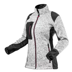   NEO TOOLS Női Kötött munkadzseki, softshell betétekkel, XXL 80-555-XXL