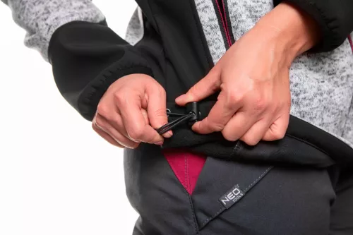NEO TOOLS Női Kötött munkadzseki, softshell betétekkel, XXL 80-555-XXL