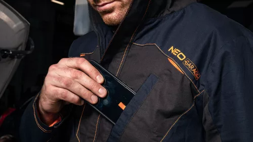 NEO TOOLS Munkadzseki, Garage, 100% pamut szakadásmentes szövet, 210g/m2, M 81-207-M