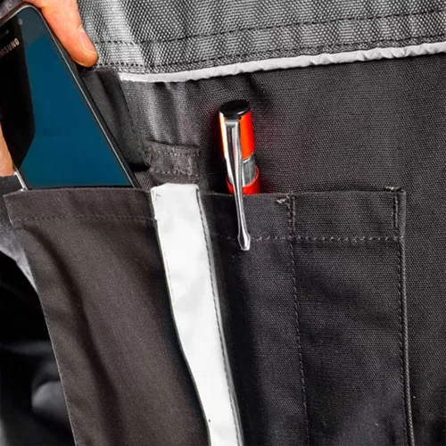 NEO TOOLS Munkavédelmi kabát, HD, LD/54 65% poliészter, 35% pamut, 267g/m2, vékony fényvisszaverő csíkok 81-210-LD