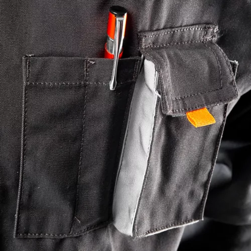 NEO TOOLS Munkavédelmi kabát, HD, XXL/58 65% poliészter, 35% pamut, 267g/m2, vékony fényvisszaverő csíkok 81-210-XXL