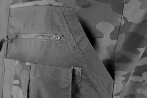 NEO TOOLS Terepmintás Munkavédelmi kabát CAMO URBAN, 60% pamut, 37% poliészter, 3% elasztán, XXL 81-212-XXL