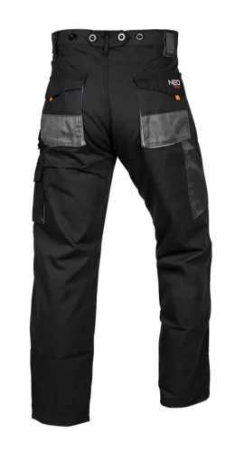 NEO TOOLS Munkásnadrág, HD, M/50 65% poliészter, 35% pamut, 267g/m2, térdprotektor zseb, M 81-220-M