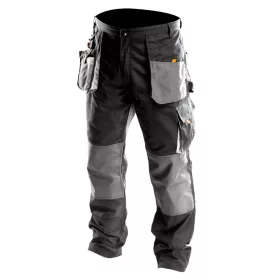   NEO TOOLS Munkásnadrág, HD, S/48 65% poliészter, 35% pamut, 267g/m2, térdprotektor zseb, S 81-220-S