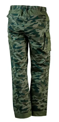 NEO TOOLS Terepmintás Munkásnadrág,CAMO, 60% pamut, 40% polyester, 255 g/m2, M 81-221-M