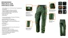 NEO TOOLS Olíva Munkásnadrág, CAMO, 60% pamut, 40% polyester, 255 g/m2, XS 81-222-XS