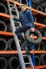 NEO TOOLS Tengerészkék Munkásnadrág, Navy, 60% pamut + 40% poliészter, L 81-224-L