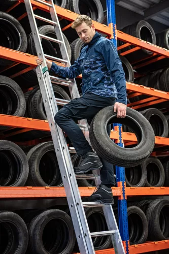 NEO TOOLS Tengerészkék Munkásnadrág, Navy, 60% pamut + 40% poliészter, XL 81-224-XL