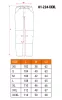 NEO TOOLS Tengerészkék Munkásnadrág, Navy, 60% pamut + 40% poliészter, XXXL 81-224-XXXL