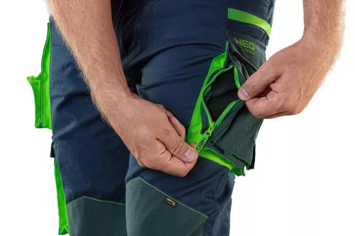 NEO TOOLS Munkásnadrág PREMIUM, 62% pamut, 35% polyester 3% elastane, XXXL 81-226-XXXL
