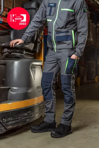 NEO TOOLS Munkásnadrág PREMIUM, 100% pamut, hasadásgátló szövet, XXXL 81-227-XXXL