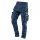 NEO TOOLS Farmer Munkásnadrág, DENIM, cipzáros oldalzsebekkel, 98% pamut, 410 g/m2, M 81-229-M