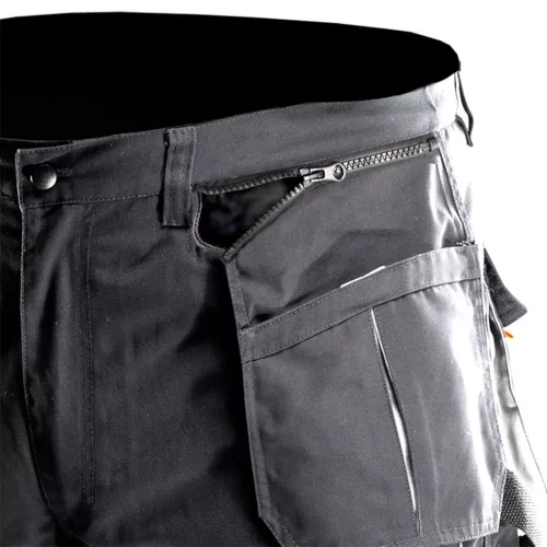 NEO TOOLS Munkásnadrág, HD, L/54 65% poliészter, 35% pamut, 267g/m2, térdprotektor zseb, térd alatt lezippzározható, LD 81-230-LD
