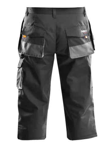 NEO TOOLS Munkásnadrág, HD, XXL/58 65% poliészter, 35% pamut, 267g/m2, térdprotektor zseb, térd alatt lezippzározha, XXL 81-230-XXL