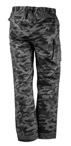 NEO TOOLS Terepmintás Munkásnadrág,, CAMO, CAMO URBAN, 60% pamut, 37% poliészter, 3% elasztán, M 81-232-M