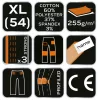 NEO TOOLS Terepmintás Munkásnadrág,, CAMO, CAMO URBAN, 60% pamut, 37% poliészter, 3% elasztán, XL 81-232-XL