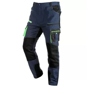   NEO TOOLS Munkanadrág, Motosynteza, 100% pamut, szakadásmentes szövet, 3soros varrat, térdprotektor zseb, XS 81-235-XS