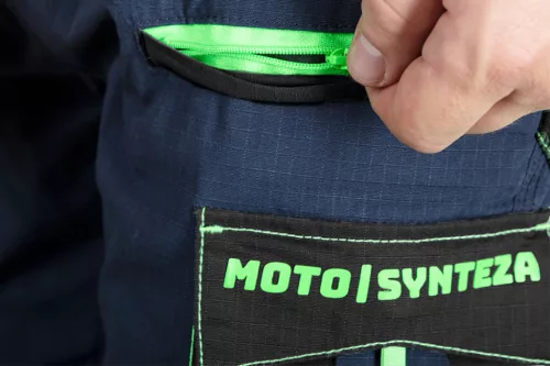 NEO TOOLS Munkanadrág, Motosynteza, 100% pamut, szakadásmentes szövet, 3soros varrat, térdprotektor zseb, XS 81-235-XS