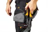 NEO TOOLS Karcsúsított(slim fit), Munkásnadrág, HD, 60% pamut, 37% polyester, 3% elastane, 285 g/m2, övvel, L 81-238-L