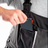 NEO TOOLS Kantáros Munkásnadrág, HD, L/52 65% poliészter, 35% pamut, 267g/m2, térdprotektor zseb, fényvisszaverő, L 81-240-L