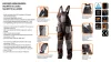 NEO TOOLS Kantáros Munkásnadrág, HD, L/52 65% poliészter, 35% pamut, 267g/m2, térdprotektor zseb, fényvisszaverő, L 81-240-L