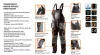 NEO TOOLS Kantáros Munkásnadrág, HD, S/48 65% poliészter, 35% pamut, 267g/m2, térdprotektor zseb, fényvisszaverő, S 81-240-S