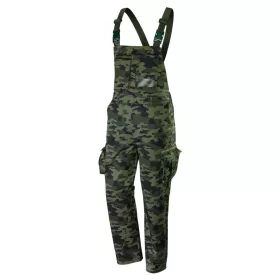   NEO TOOLS Kantáros, terepmintás Munkásnadrág, CAMO, 60% pamut, 40% polyester, 255 g/m2, M 81-241-M
