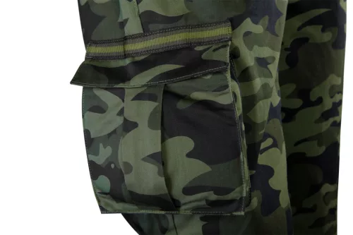 NEO TOOLS Kantáros, terepmintás Munkásnadrág, CAMO, 60% pamut, 40% polyester, 255 g/m2, XS 81-241-XS