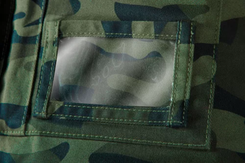 NEO TOOLS Kantáros, terepmintás Munkásnadrág, CAMO, 60% pamut, 40% polyester, 255 g/m2, XS 81-241-XS