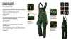 NEO TOOLS Kantáros, terepmintás Munkásnadrág, CAMO, 60% pamut, 40% polyester, 255 g/m2, XS 81-241-XS